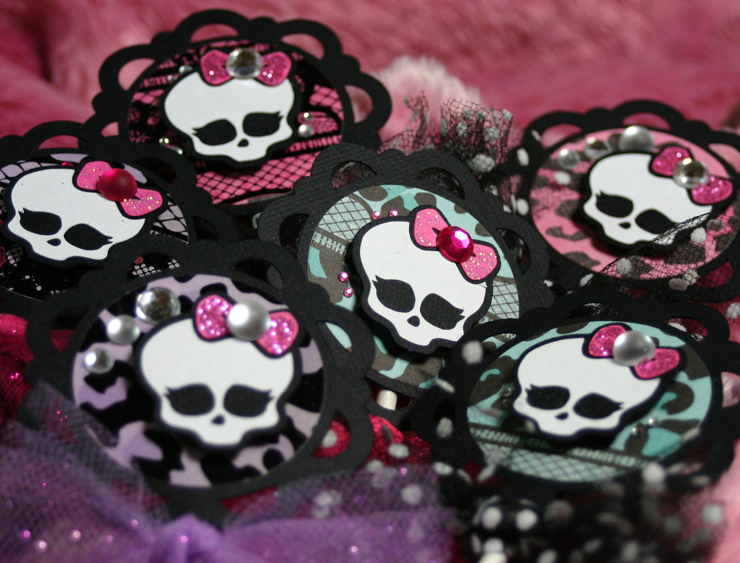 Monster High Birthday Cupcakes Monster High Birthday Cupcakes