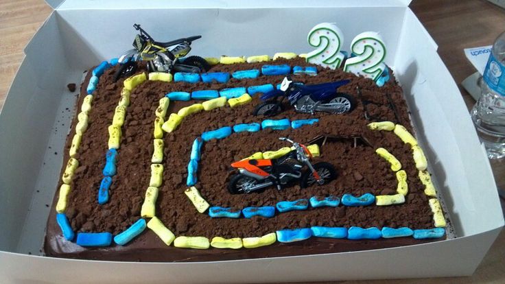 Motocross Grooms Cake