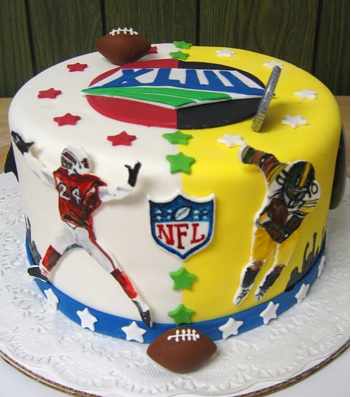 NFL Cardinals Birthday Cake