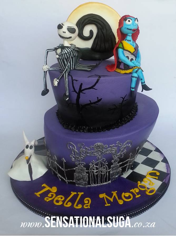 Nightmare Before Christmas Cake