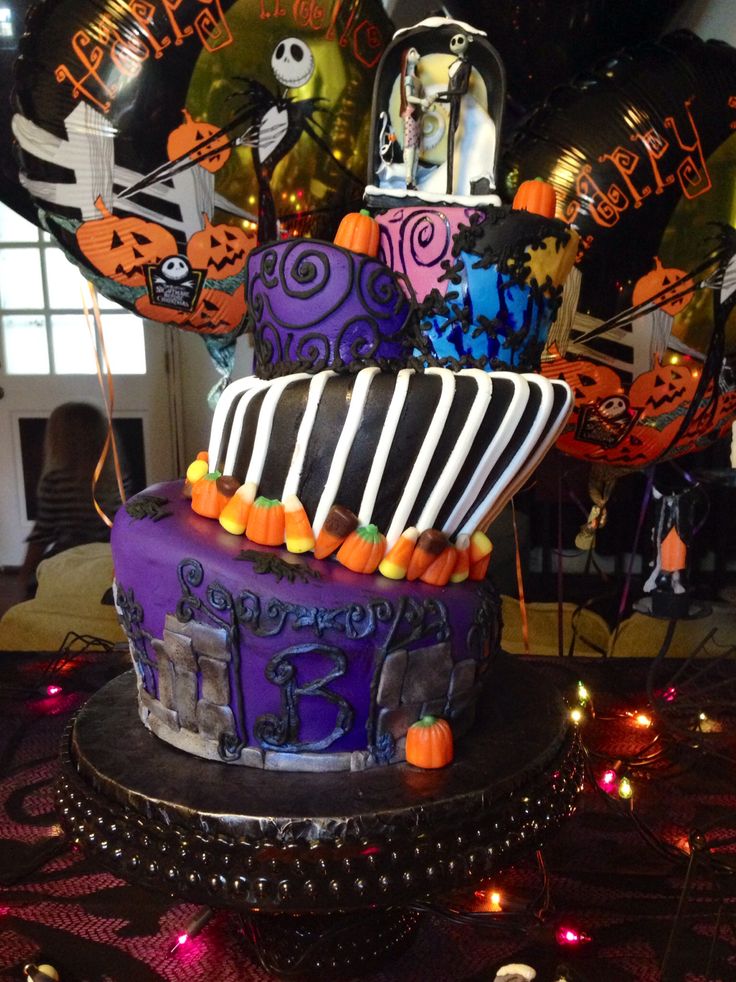 Nightmare Before Christmas Cake Nightmare Before Christmas Cake