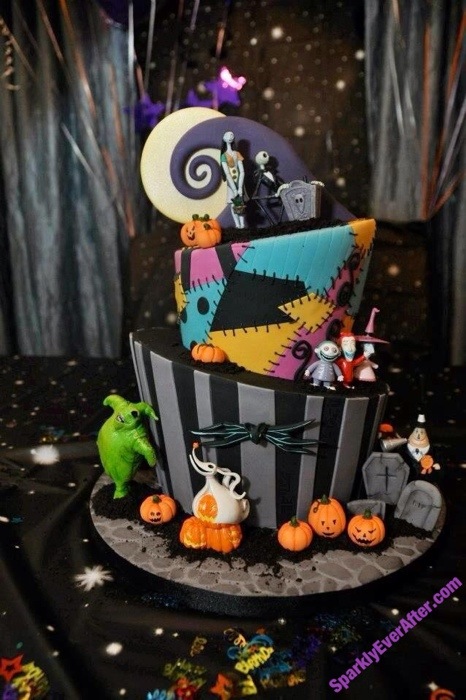 Nightmare Before Christmas Cake Nightmare Before Christmas Cake