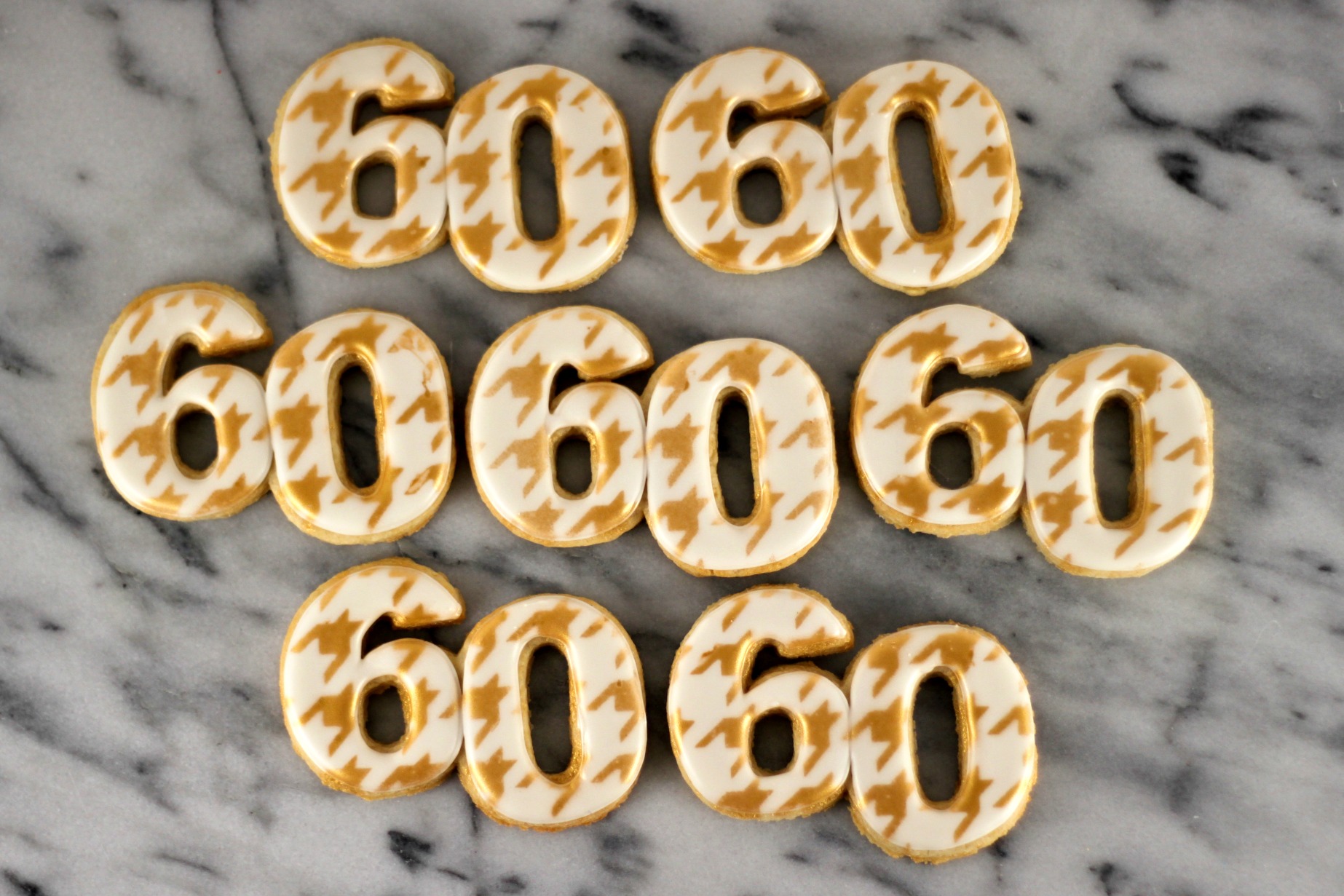 Number 60 Cookie Cutter Number 60 Cookie Cutter