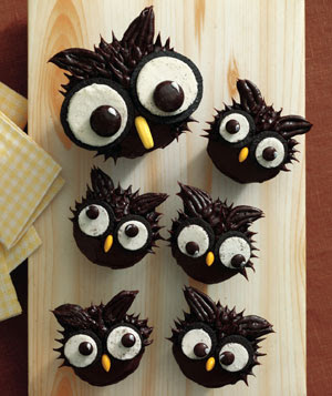 Owl Cupcakes