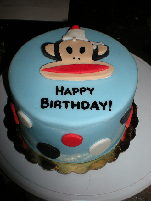 Paul Frank Birthday Cake