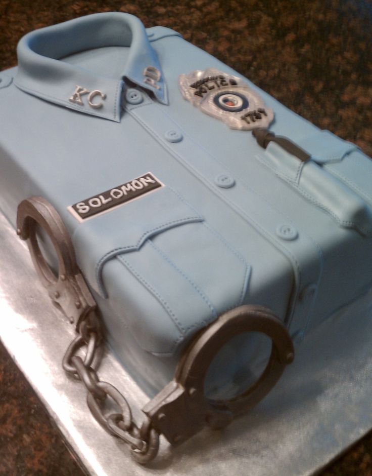 Police Officer Retirement Cake Ideas