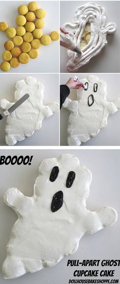 Pull Apart Halloween Cupcakes Pull Apart Halloween Cupcakes