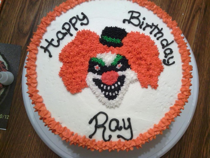 Scary Clown Cake