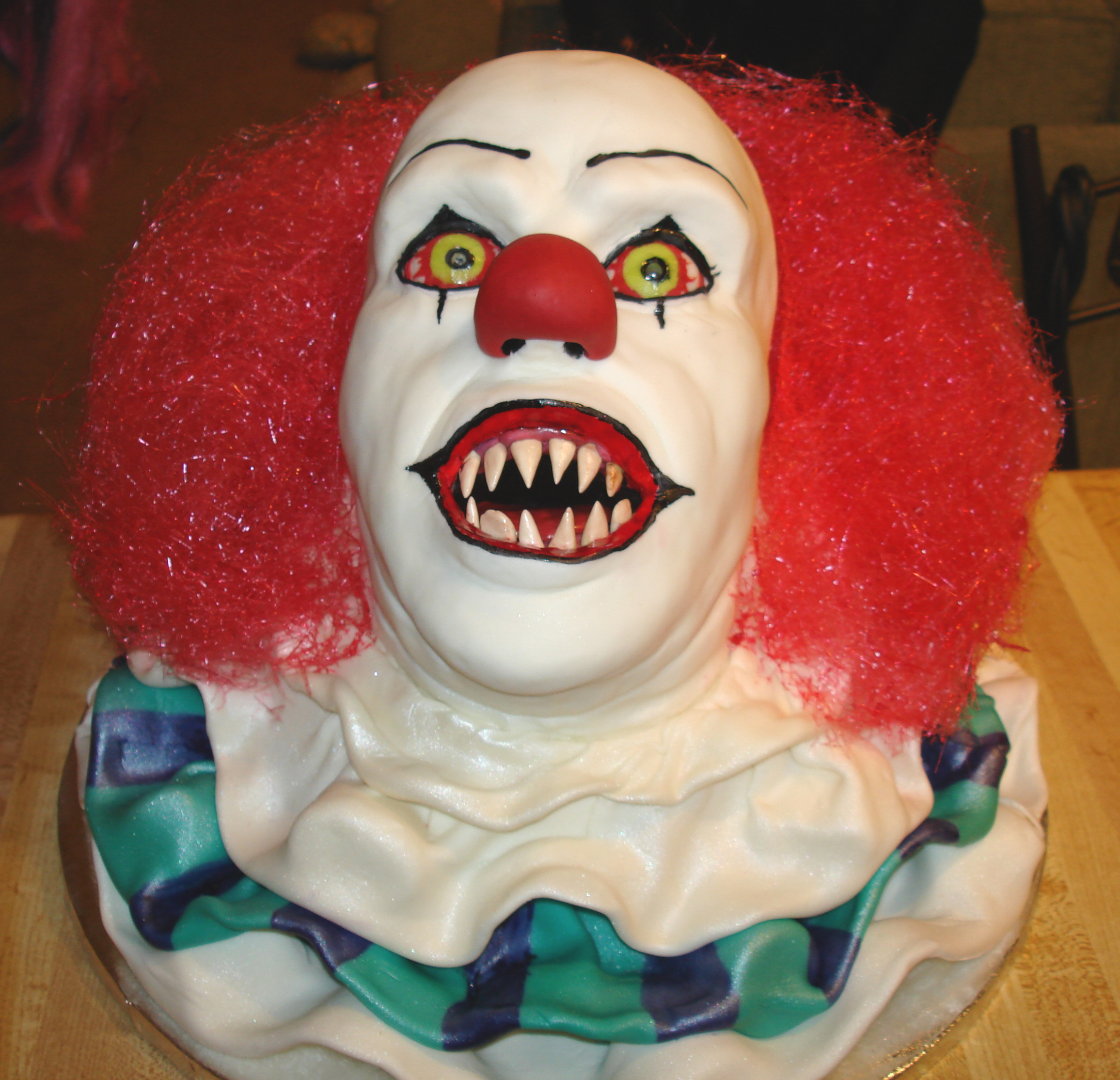 Scary Clown Cake