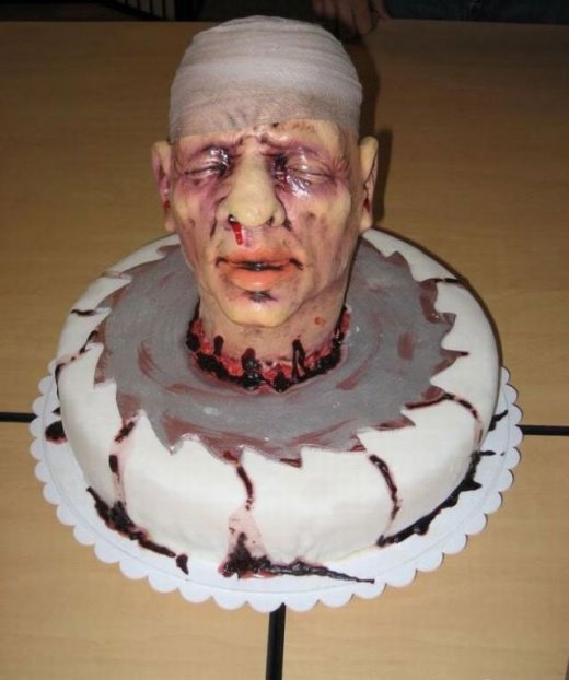 Severed Head Cake