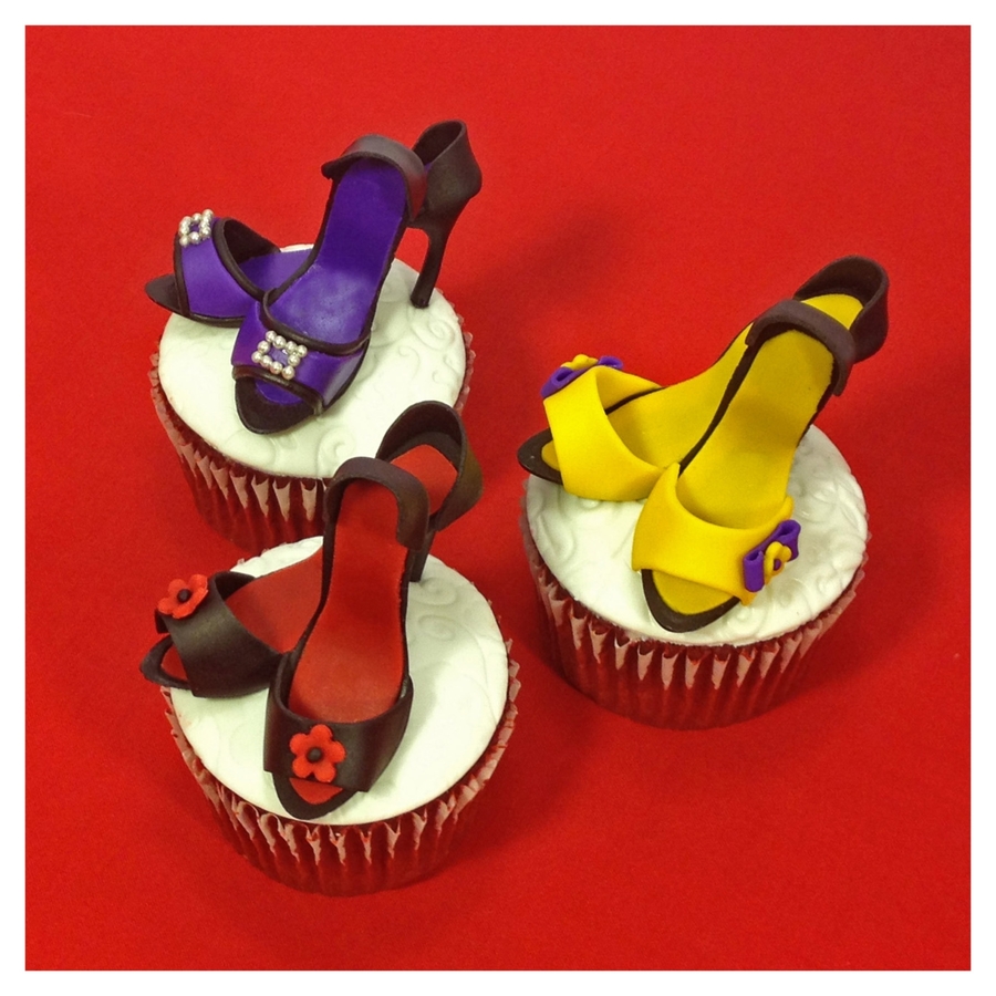 Stiletto High Heels Cupcakes