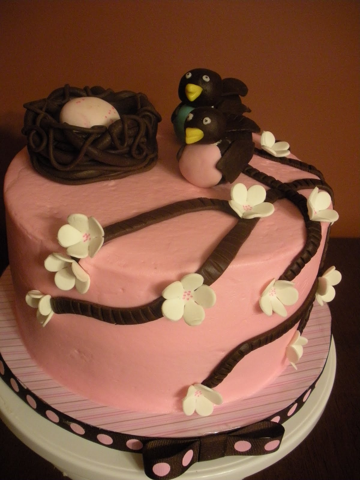 Sugar and Spice Baby Shower Cake