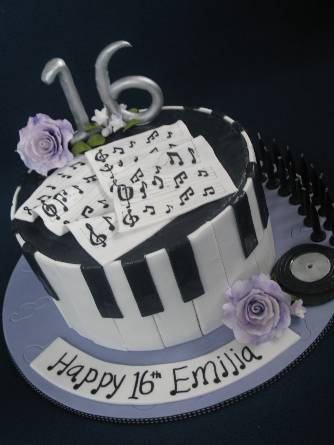 Sweet 16 Birthday Cakes Music Sweet 16 Birthday Cakes Music
