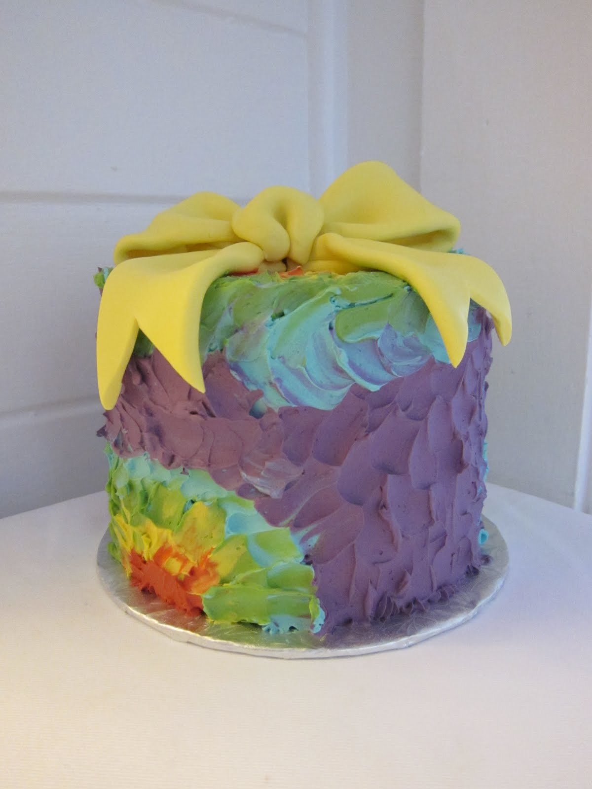 Tie Dye Birthday Cake