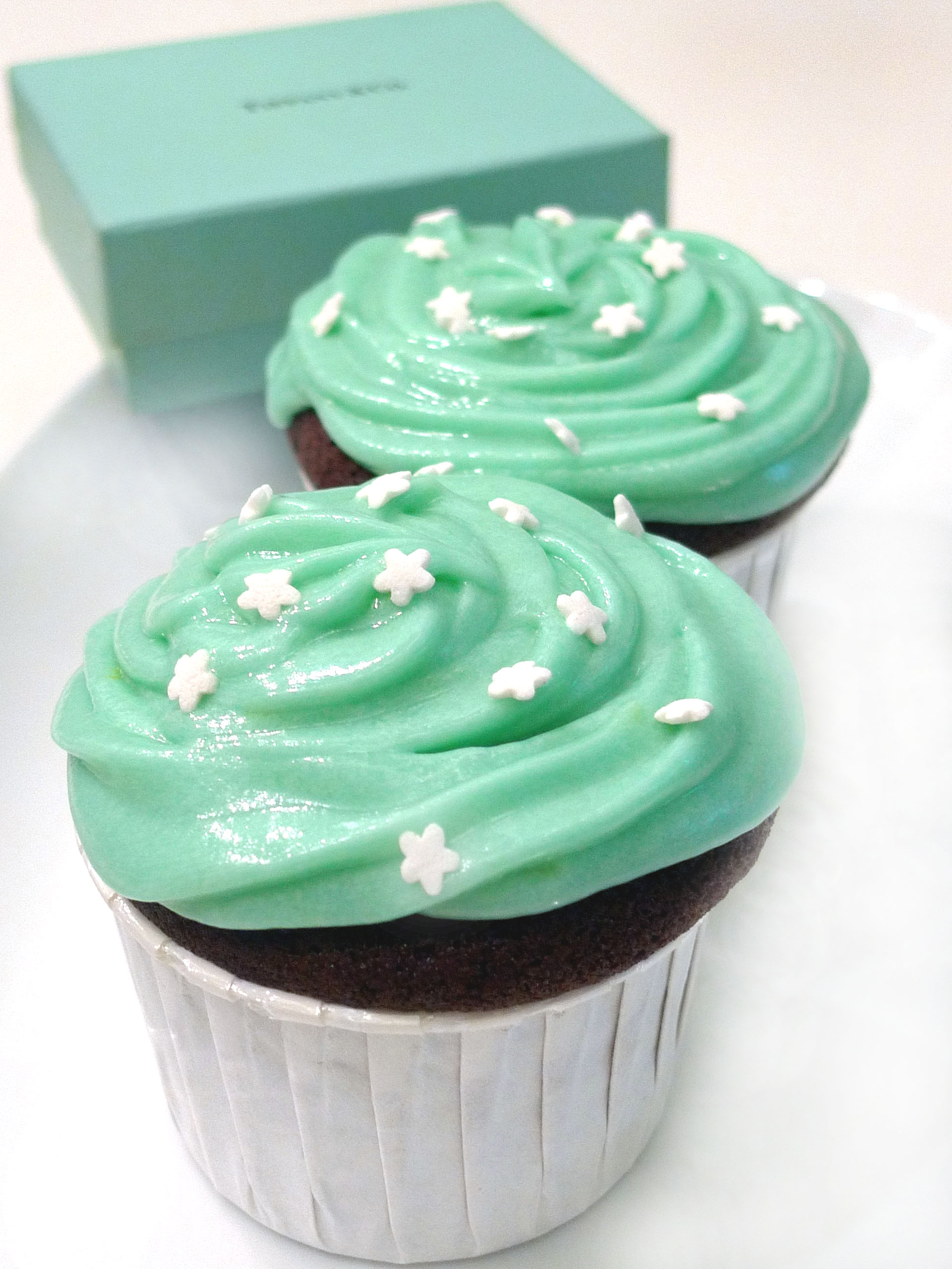 Tiffany Blue Cupcakes