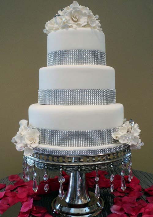 Wedding Cakes with Fondant