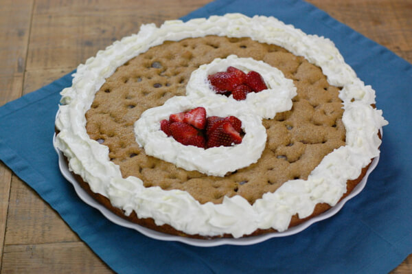 Whole Wheat Cookie Cake