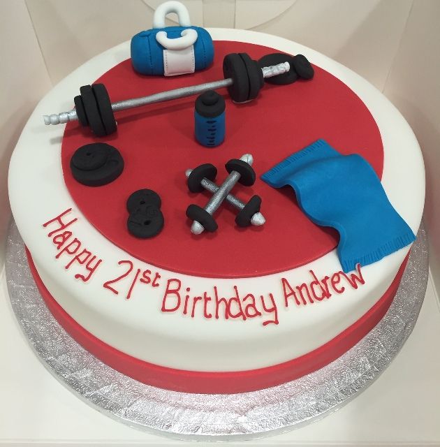 Workout Birthday Cake Ideas Workout Birthday Cake Ideas