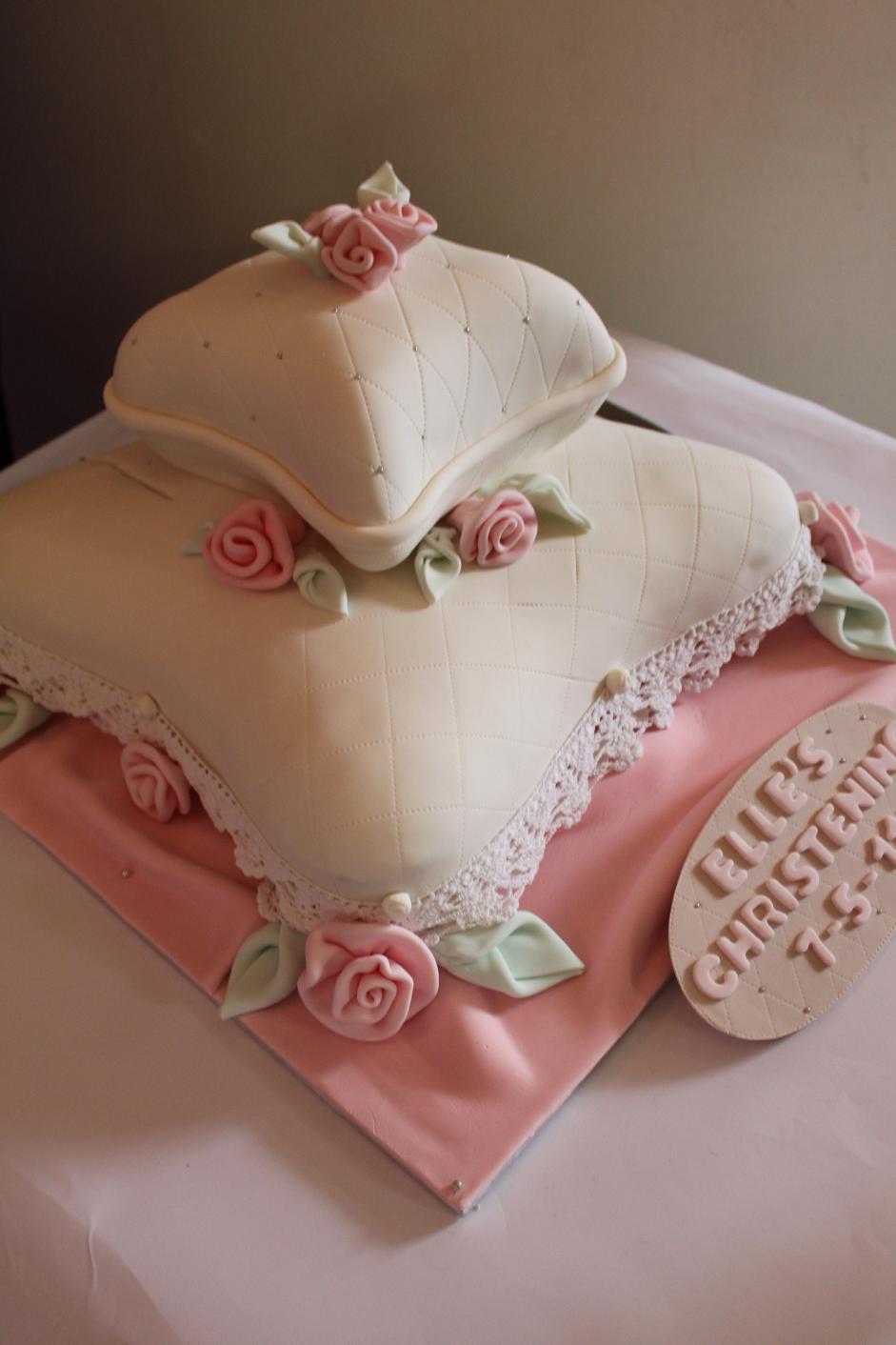 2 Tier Pillow Cake