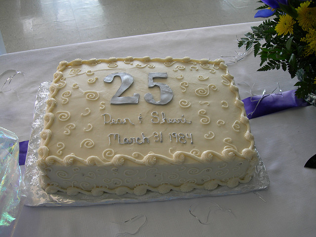 50th Wedding Anniversary Sheet Cakes