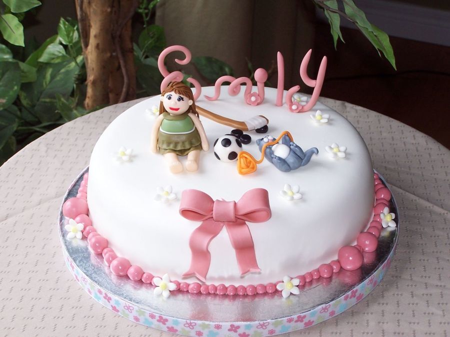 8 Year Old Girl Birthday Cake