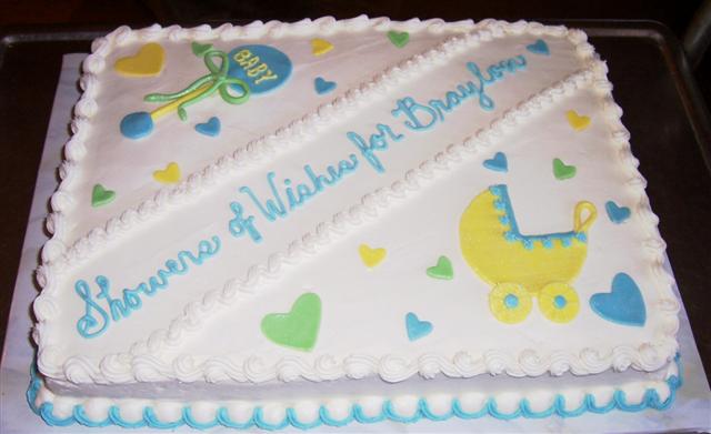 Baby Shower Sheet Cake Designs