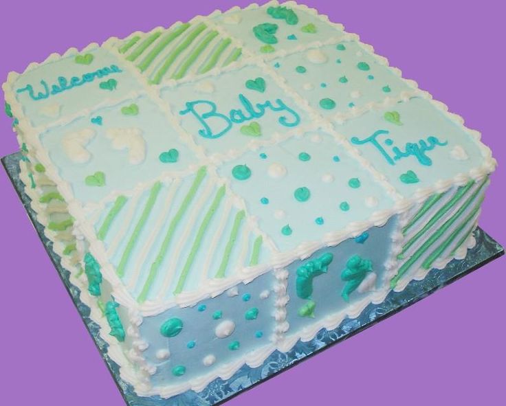 Baby Shower Sheet Cake Ideas