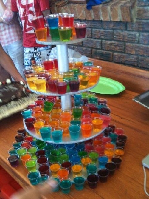Bachelorette Party Cake Shot Jello-Shots Bachelorette Party Cake Shot Jello-Shots
