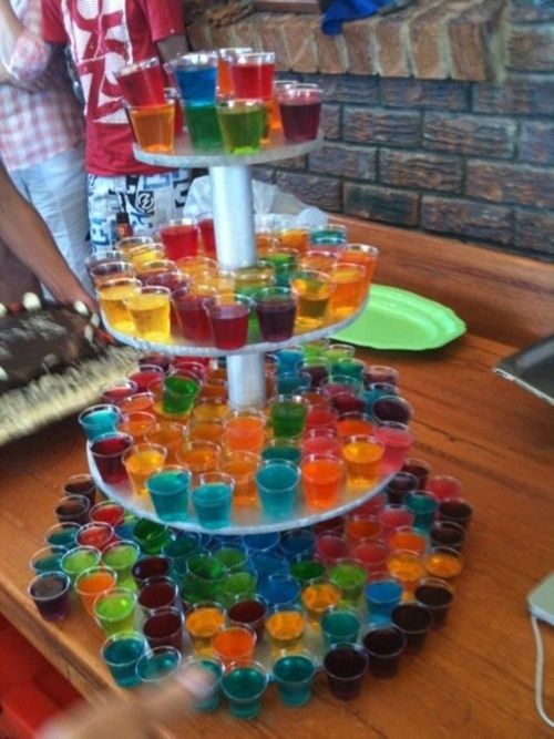 Bachelorette Party Cake Shot Jello-Shots