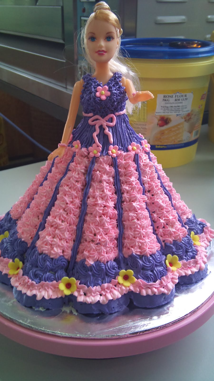 Barbie Doll Cake