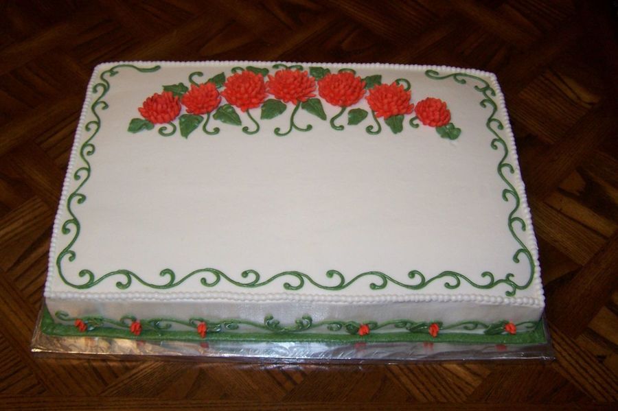 Birthday Sheet Cake Designs