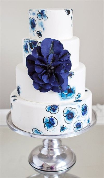 8 Photos of Color Theme Cakes