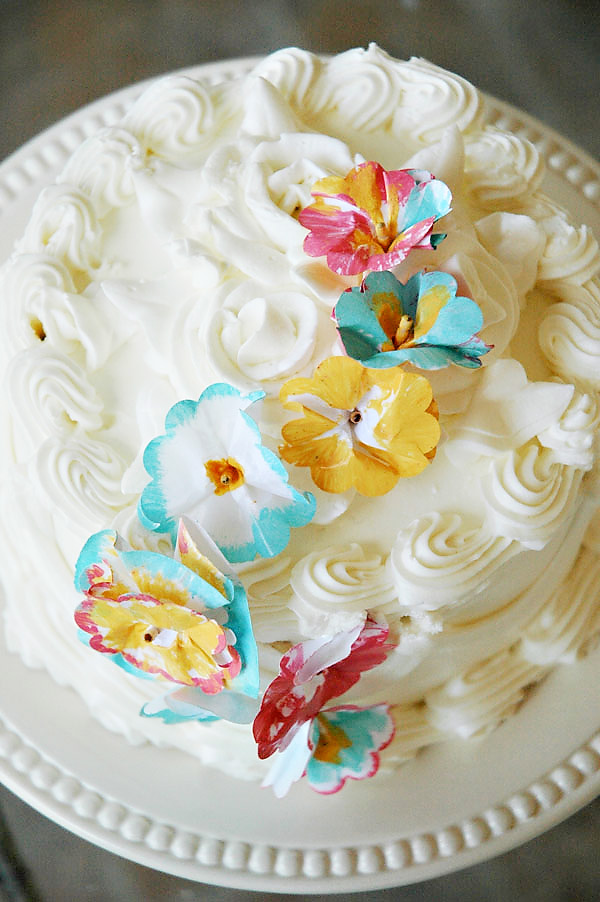 Cake Decorating Ideas with Flowers