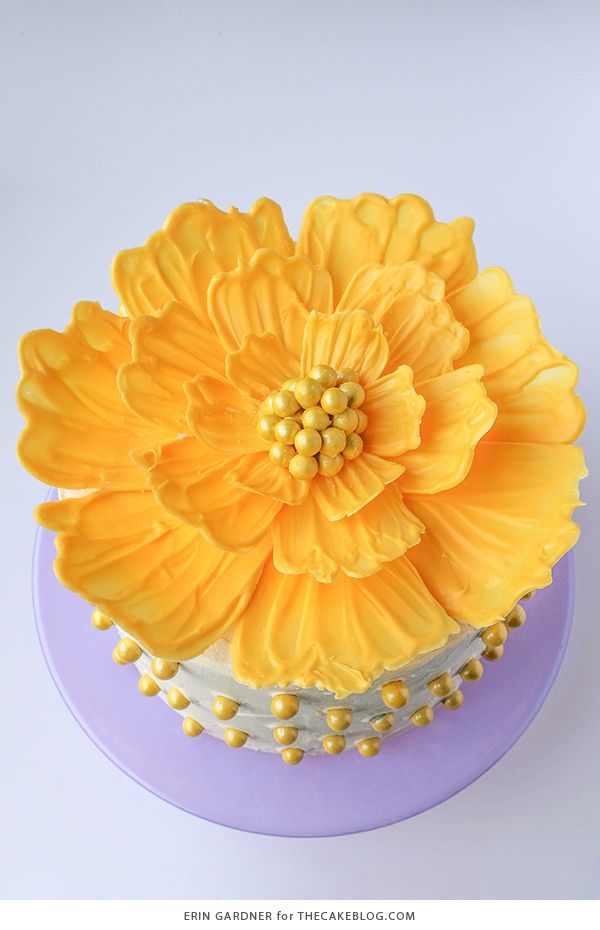 Chocolate Flower Cake