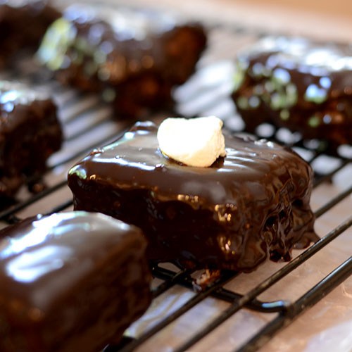 Chocolate Ganache Sheet Cake