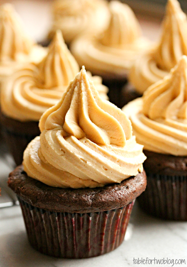 Chocolate Salted Caramel Cupcakes