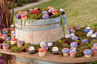 Country Wedding Cupcakes