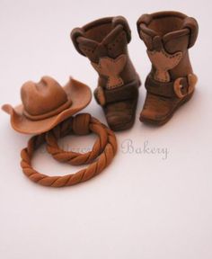 Cowboy Boots Cake Topper