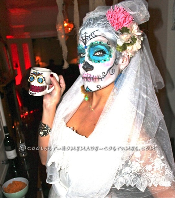 DIA De Los Muertos Couple Costume