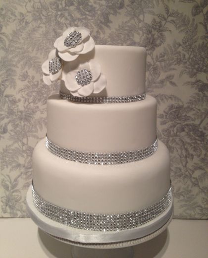 Diamond Wedding Cake Decorations