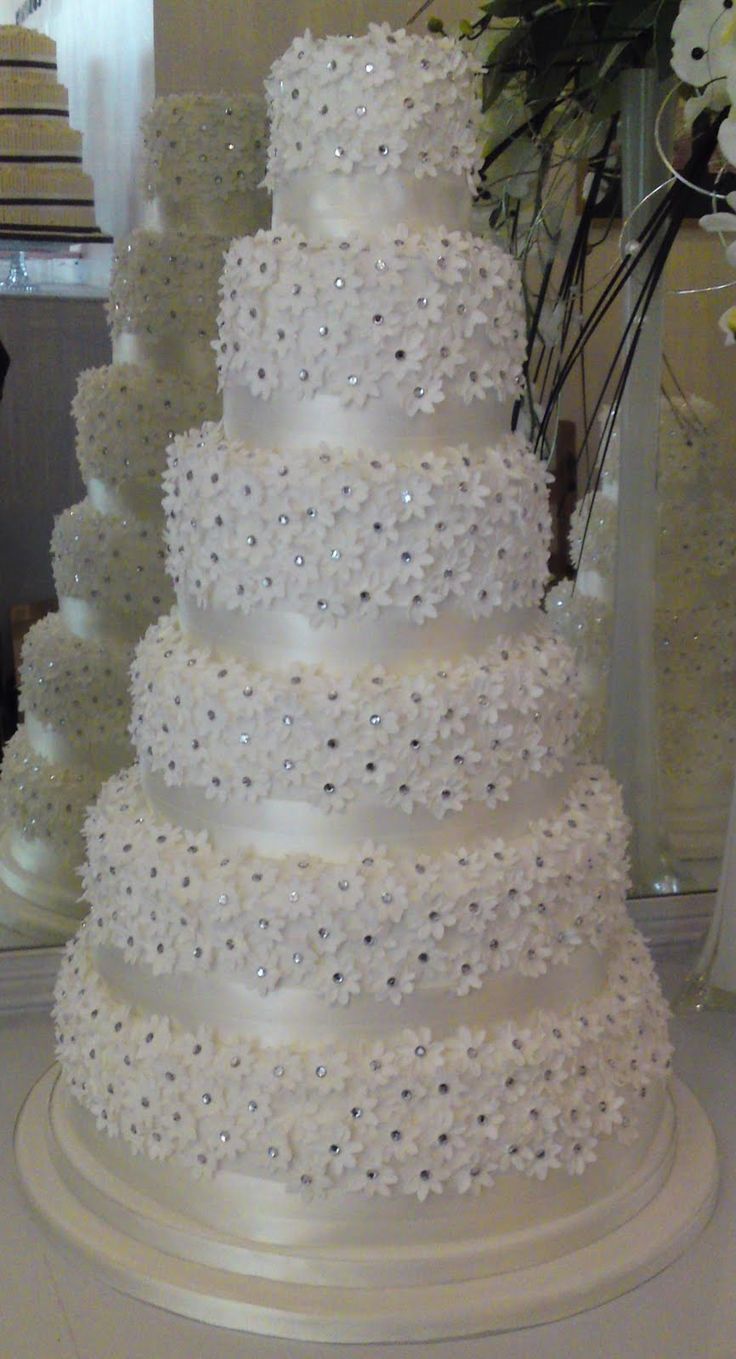 Diamond Wedding Cake