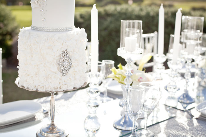 Diamond Wedding Cake