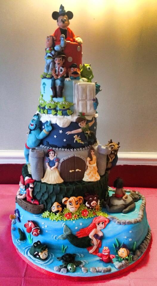 Disney Lion King Birthday Cake