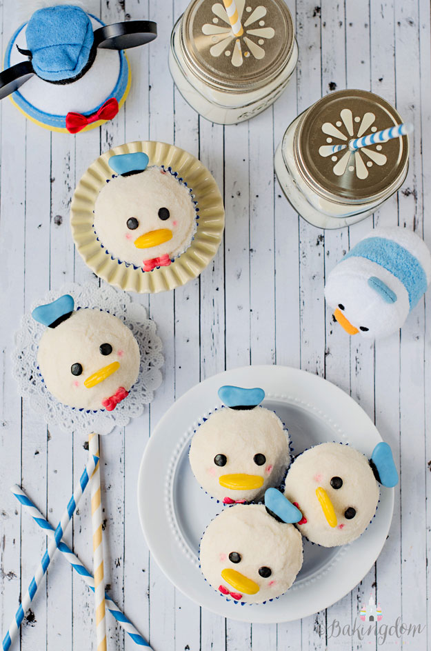 Donald Duck Cupcakes