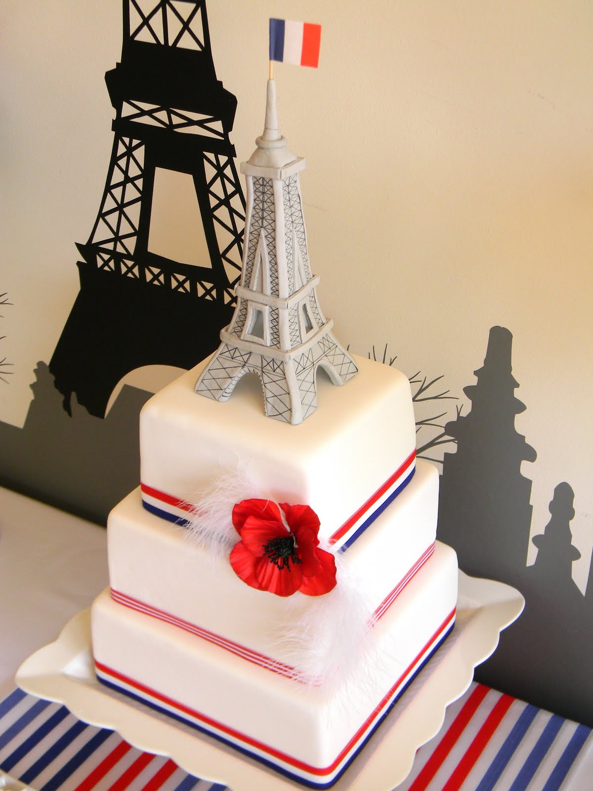 Eiffel Tower Cake