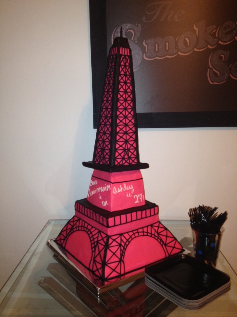 Eiffel Tower Cake