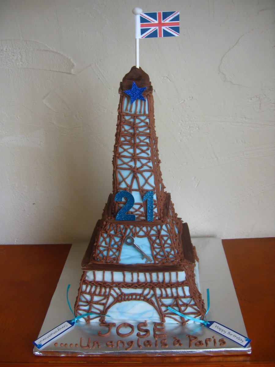 Eiffel Tower Cake