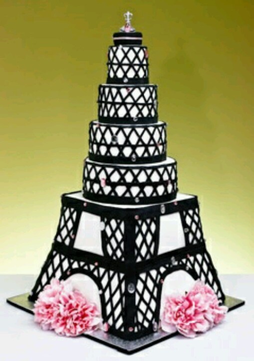 Eiffel Tower Cake