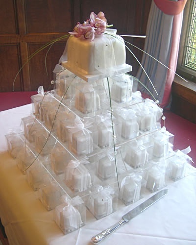 Elegant Cupcake Wedding Cakes