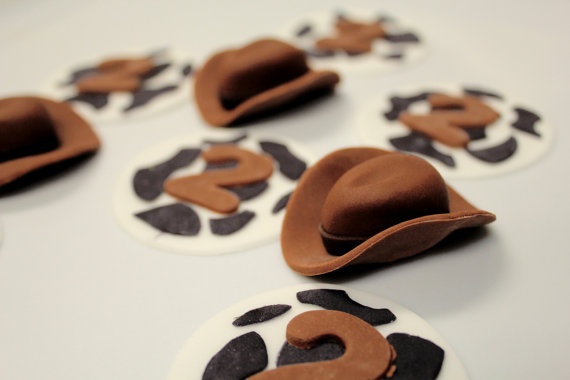 Fondant Cowboy Hat Template